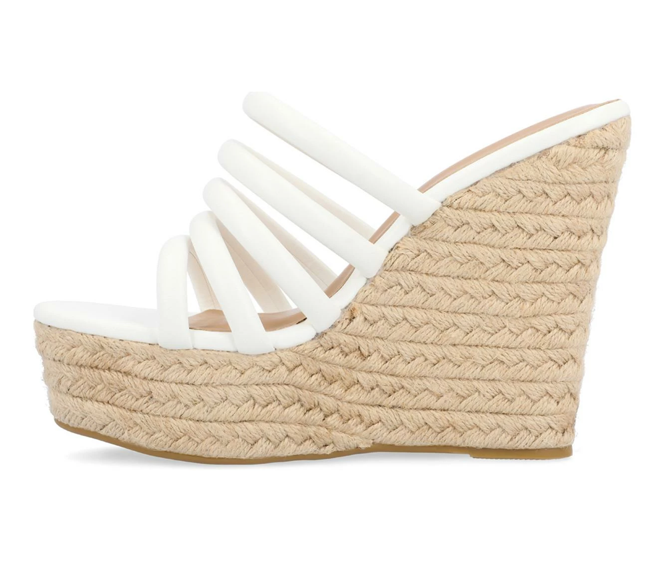 Women's Journee Collection Cynthie Espadrille Wedge Sandals 6 Women's Journee Collection Cynthie Espadrille Wedge Sandals - Image 4