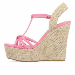 Women's Journee Collection Yara Espadrille Wedge Sandals -Puma-shop 3 582