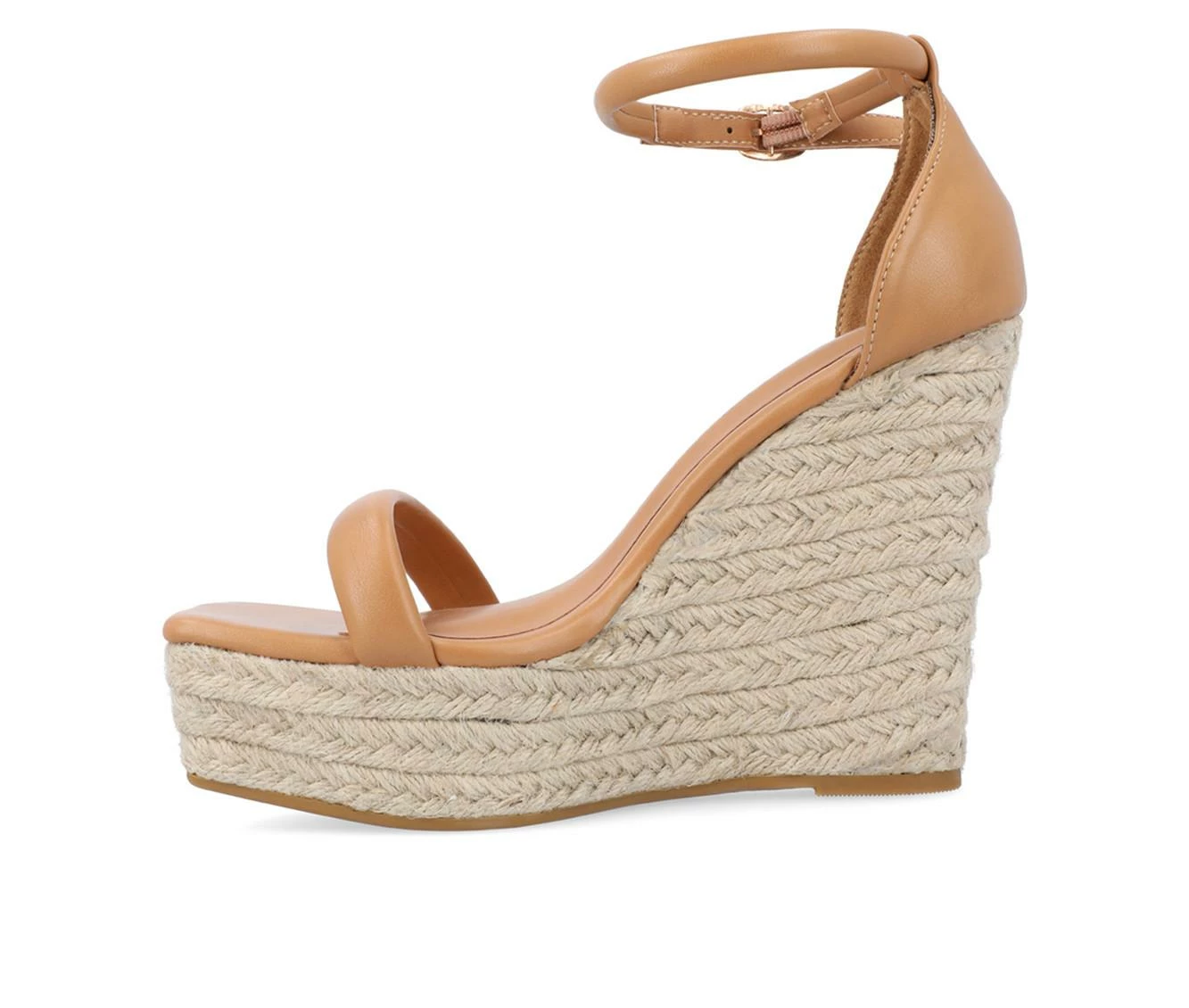Women's Journee Collection Olesia Espadrille Wedge Sandals 6 Women's Journee Collection Olesia Espadrille Wedge Sandals - Image 4