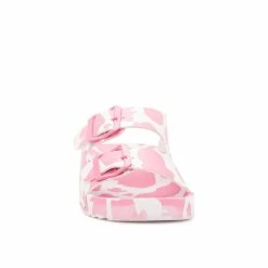 Girls' Olivia Miller Little Kid & Big Kid Moo Pink Footbed Sandals -Puma-shop 4 1265