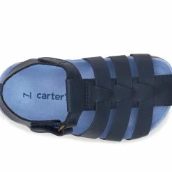 Girls' Carters Infant & Toddler & Little Kid Tatum Footbed Sandals -Puma-shop 4 1372