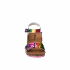 Girls' Kensie Girl Toddler Double Buckle Rainbow Sandals -Puma-shop 4 1375
