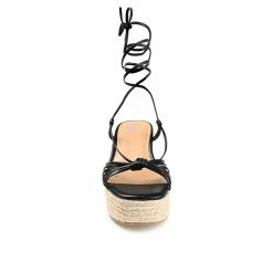 Women's Journee Collection Catalinn Espadrille Platform Wedges -Puma-shop 4 252