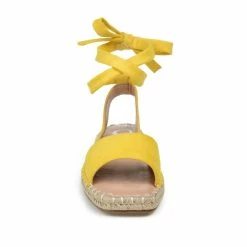 Women's Journee Collection Emelie Espadrille Tie-Up Sandals -Puma-shop 4 346