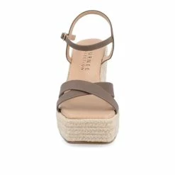 Women's Journee Collection Raniya Espadrille Wedge Sandals -Puma-shop 4 464