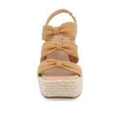 Women's Journee Collection Santorynn Espadrille Wedge Sandals -Puma-shop 4 470