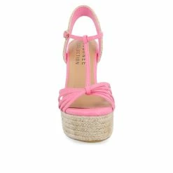 Women's Journee Collection Yara Espadrille Wedge Sandals -Puma-shop 4 579