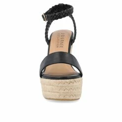 Women's Journee Collection Andiah Espadrille Wedge Sandals -Puma-shop 4 649