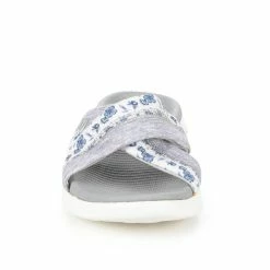 Women's Skechers Go Go Blooms 140038 Arch Fit Sandals -Puma-shop 4 760