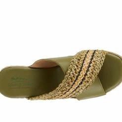 Women's SPRING STEP Fazzina Espadrille Wedge Sandals -Puma-shop 5 397