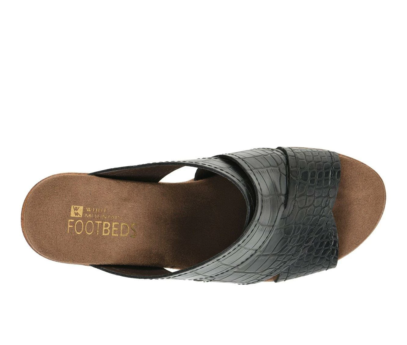 Women's White Mountain Alive Heeled Dress Sandals 8 Women's White Mountain Alive Heeled Dress Sandals - Image 6