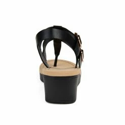 Women's Journee Collection Bianca Wedge Sandals -Puma-shop 5 651