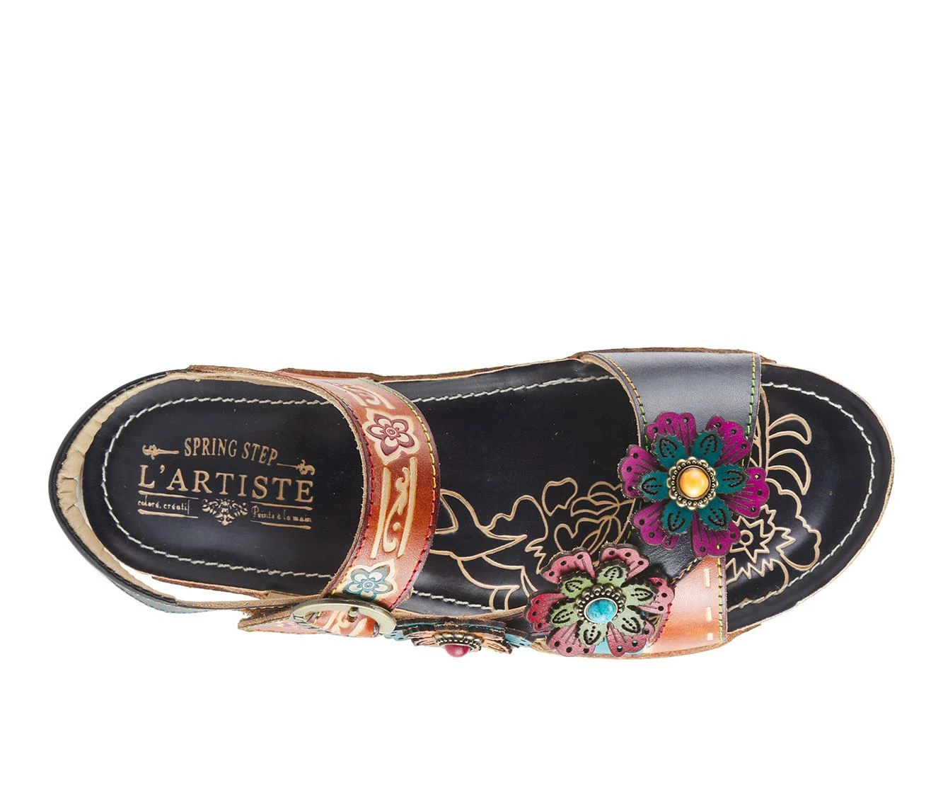 Women's L'Artiste Ajva Footbed Sandals 8 Women's L'Artiste Ajva Footbed Sandals - Image 6